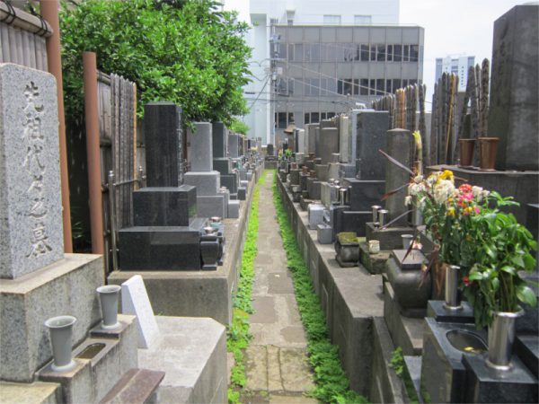 長泰寺　墓地